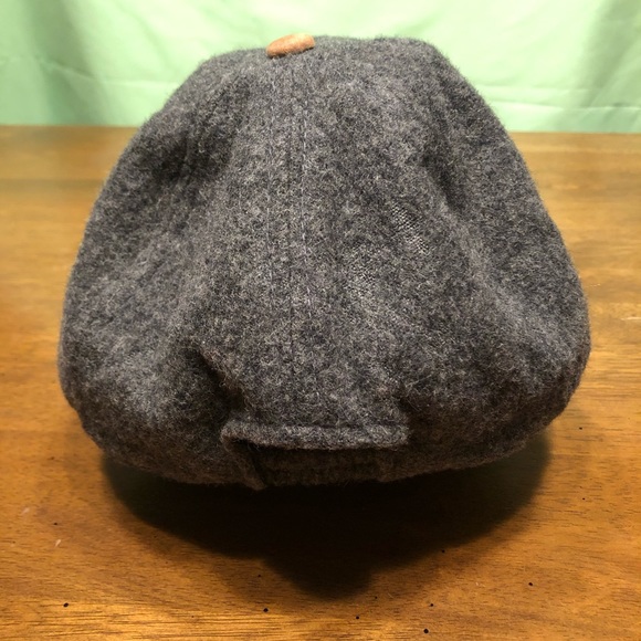 Vintage Wool Rayon Gray and Tan Hat Cap - Picture 4 of 8